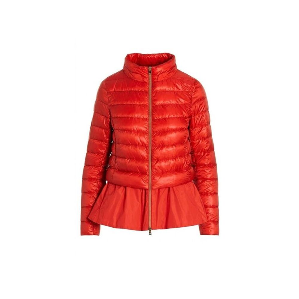 Herno Red Polyamide Full-Length Women's Jacket